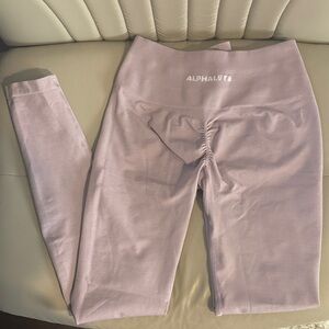 Alphalete Soft lilac amplify leggings